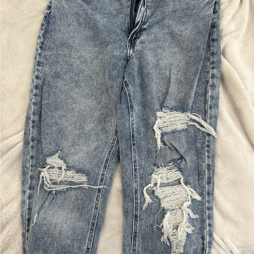 SO Light Blue Boyfriend Jeans